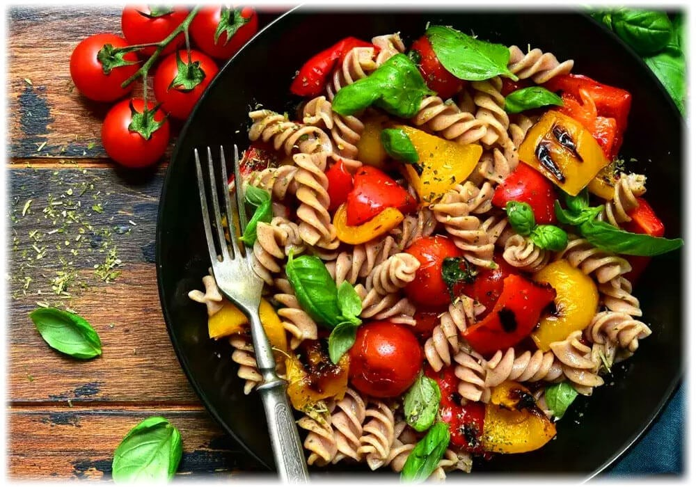 Rainbow Pasta Salad